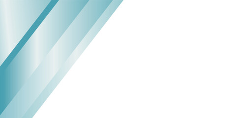Elegant white and blue abstract background with shiny diagonal lines. Modern futuristic graphic. Horizontal banner template. Suit for business, cover, header, website, brochure, presentation eps 10
