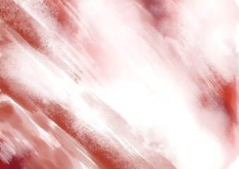 Fototapeta premium An abstract painting featu a dynamic blend of white and red hues, creating a modern, artistic, and visually striking background with brush stroke textures.