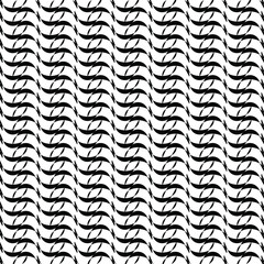  abstract black and white geometric seamless pattern featuring repeating shapes