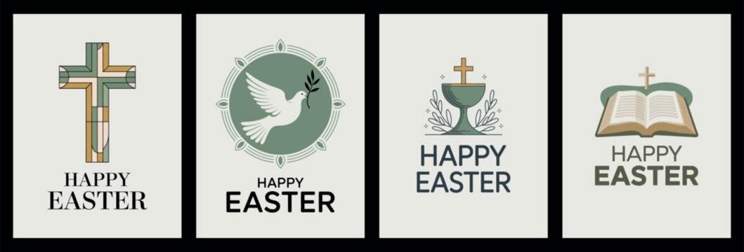 Easter Religious posters Collection