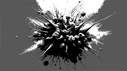 A small statue depicts a person in a walking motion with simple lines outlining the head, torso, limbs, and gestures,