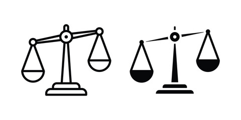 Compare icons in different styles. Simple icon design