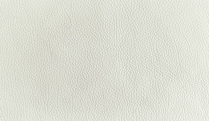 Fototapeta premium Creamy white full grain leather texture background