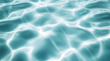 Serene blue water surface with gentle ripples reflecting the sky above calm blue water with subtle ripples.