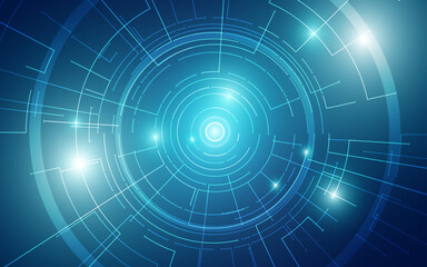 concetto, tecnologia futuristica, connessioni, digitale, informatica, energia,  hi tech, 