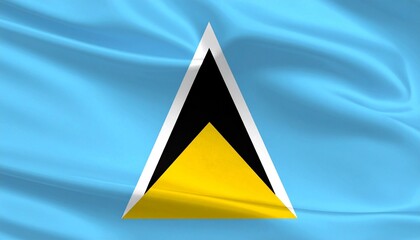 flag of Saint Lucia