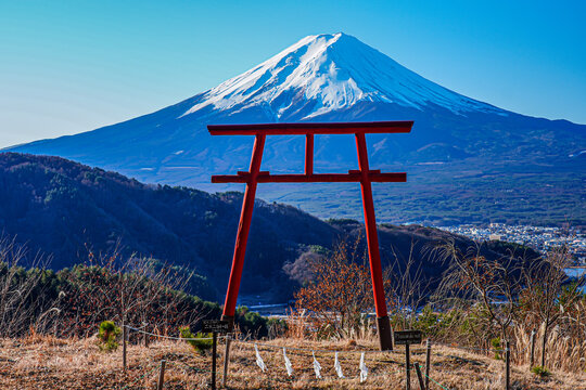 日本の象徴・富士山の写真画像