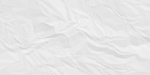 Obraz premium Paper texture background, Old paper background ripple soft white pattern wave crumple. Crushed and creased soft paper. Abstract wrinkle effect grunge and rough backdrop vintage page.