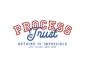 Obraz premium aeshetic lettering quotes typography graphic tee design templates