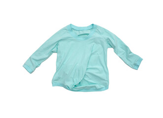 Women's T-shirt on a white background.