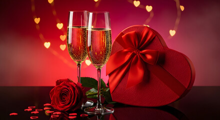 Valentine's Day Romance Setup