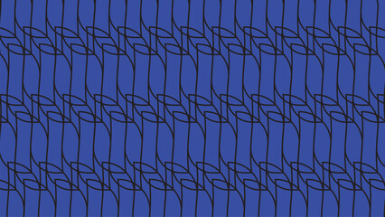 Abstract blue number pattern background seamless design