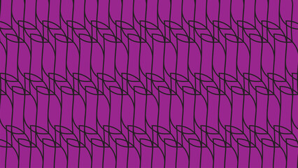 Seamless pink and white abstract striped pattern with flowing lines for decorative wallpaper and fabric design