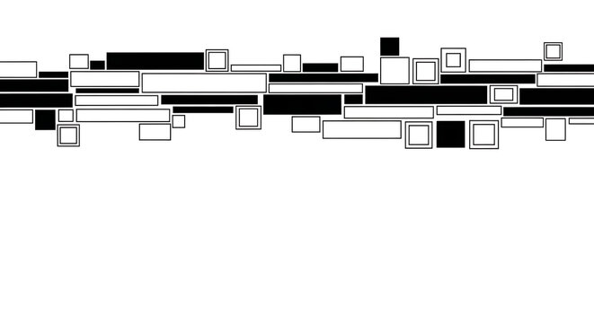 Glitchy Black and White Digital Distortion