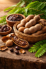 tamarind in a basket