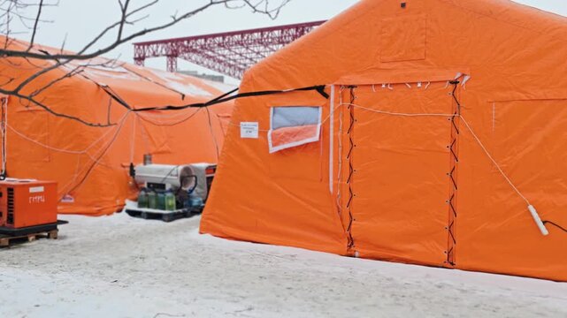 Point of invincibility provide an opportunity for every Ukrainian get warm up or recharge gadget for free even in conditions of long blackout of the settlement. 
