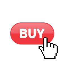 Buy button icon. Vector illustration