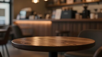 table and chairs in restaurant