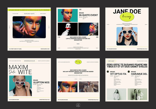 Brand Social Media Template