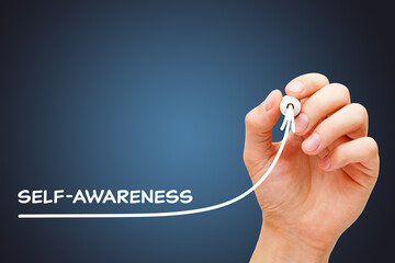 Self-Awareness Improvement Arrow Concept