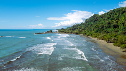 Beautiful beach Playa Dominicalito at the pacific coast in Costa Rica © Foto-Jagla.de