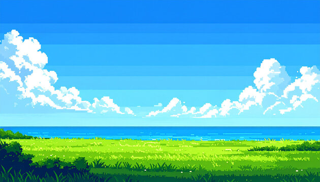 ゲーム風背景