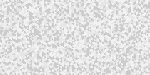 Minimal vector white and gray abstract low polygon banner triangle gradient web template design. creative poly mosaic space tile geometric pattern. © MDFAIMIDULISLAM