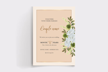 Save the date wedding invitation templates