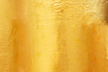 Gold abstract background or texture and gradients shadow horizontal shape