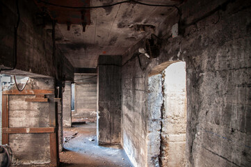 Obraz premium Une aciérie abandonnée