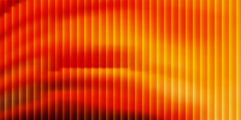 Intense summer heat through fractal glass.