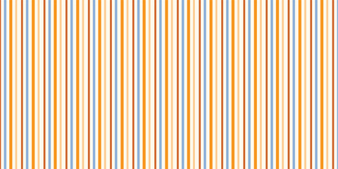 Obraz premium Colorful diagonal wavy stripes vector seamless pattern. Modern minimal repeat design with hand drawn wobbly stripes on cream background.