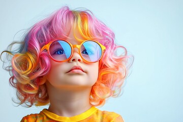 Fototapeta premium Joyful Happy Adorable Funny Child Portrait