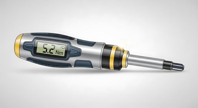Precision Digital Torque Screwdriver for Accurate Fastening Tasks.