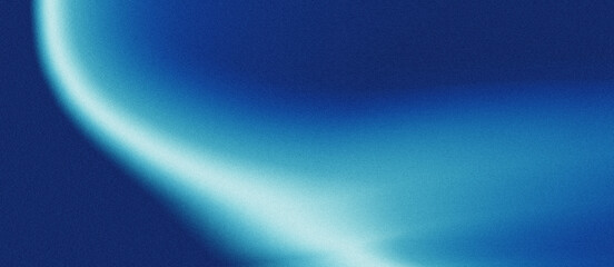 Fototapeta premium Crescent moon glowing with soft white light against a dark blue night sky background showcasing a serene celestial scene.