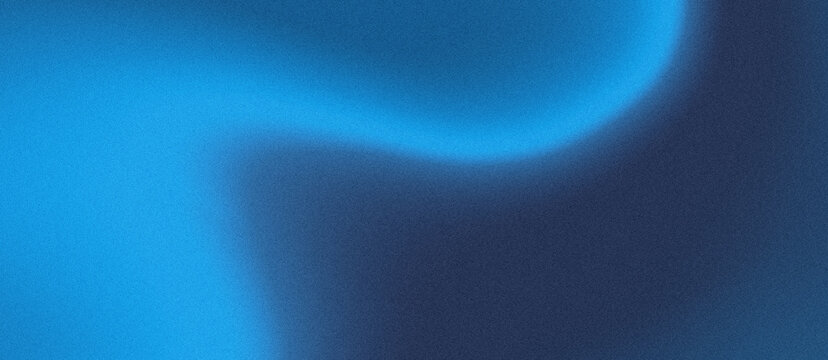 Abstract blue background with gradient transition creating a smooth wave pattern with shades of blue for a calming visual effect and texture variation.