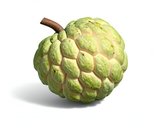 Fototapeta premium Exotic Custard Apple - A Close-Up of Natures Sweet Delight.
