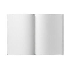 A pair of blank white rectangular objects displayed side by side on a white background. isolated on transparent background