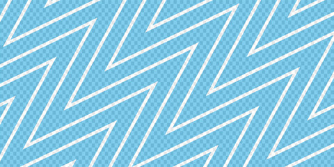 Blue seamless wavy line pattern vector background. eps 10