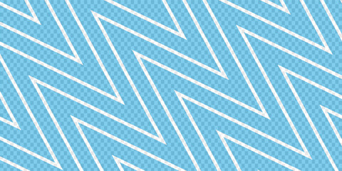 Blue seamless wavy line pattern vector background. eps 10