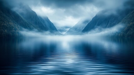 Landscape Peaceful Nature Mountains Lake Scenery