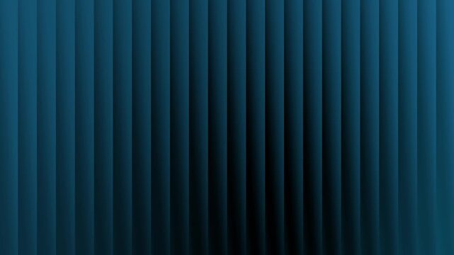 Deep Blue Vertical Pleated Texture with Subtle Gradient abstract background