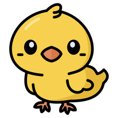 Fototapeta premium Cartoon Chicks