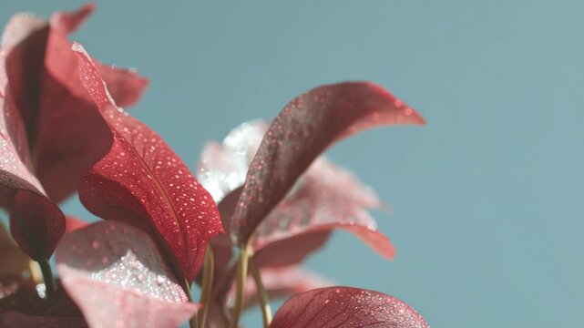 red leaf, plants