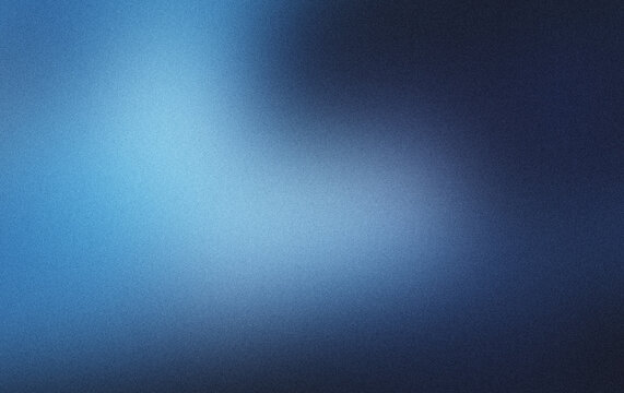 Abstract deep blue gradient background with soft grain noise texture, blurred navy light effect with grainy aesthetic and smooth subtle transition.