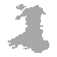 Wales Dot Map