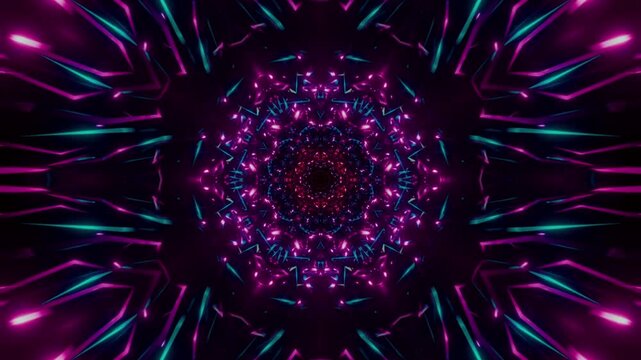 Abstract Ambient Flow Background Seamless Loop