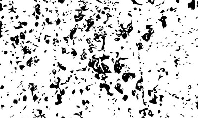 Fototapeta premium Grunge black ink splat background with a splatter texture and floral design elements featuring a spray paint border and artistic silhouette stain illustration