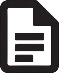 Document Icon simple icon. Vector ICON all icon Viktor.