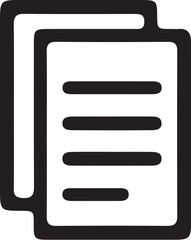 Document Icon simple icon. Vector ICON all icon Viktor.